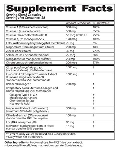 SaltWrap Joint Clinic - Joint Health Multivitamin Supplement - Tendon, Ligament, Cartilage SaltWrapBuy Supplements Australia