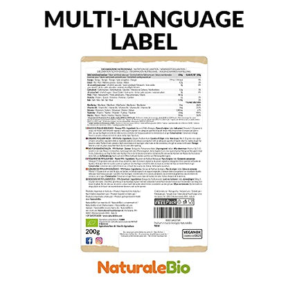 Organic Psyllium Husk - 99% Purity - 200g. Pure & Natural Psyllium Seed Husks NaturaleBioBuy Supplements Australia