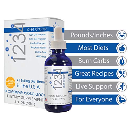 Creative Bioscience 1234 Diet Drops for Women & Men, Diet Drops for Weight Management Creative BioscienceBuy Supplements Australia