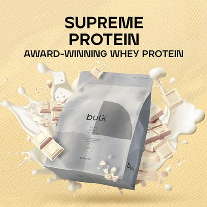 Bulk Pure Whey Protein Powder Shake, White Chocolate, 2.5 kg, Packaging May Vary BulkBuy Supplements Australia