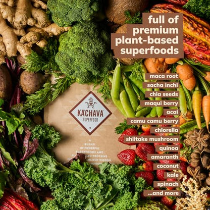 Ka’Chava All-In-One Nutrition Shake Blend, Chocolate, 85+ Superfoods, Nutrients & Plant Ka'ChavaBuy Supplements Australia