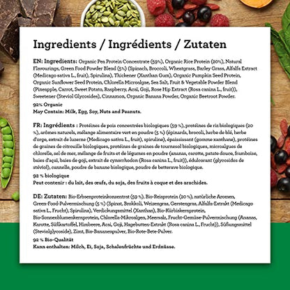 Amazing Grass Protein Superfood, Organic Vegan Protein Powder with Fruit and Vegetables Amazing GrassBuy Supplements Australia