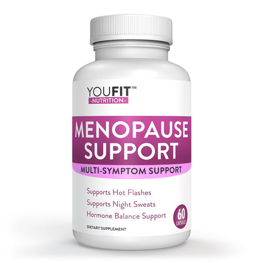 YouFit Nutrition Menopause Relief Capsules for Women - Natural Menopause Supplements for Women - Complete Day and Night Menopause Support - Reduces Hot Flashes, Stress, Night Sweats - 30 Servings YouFit NutritionBuy Supplements Australia