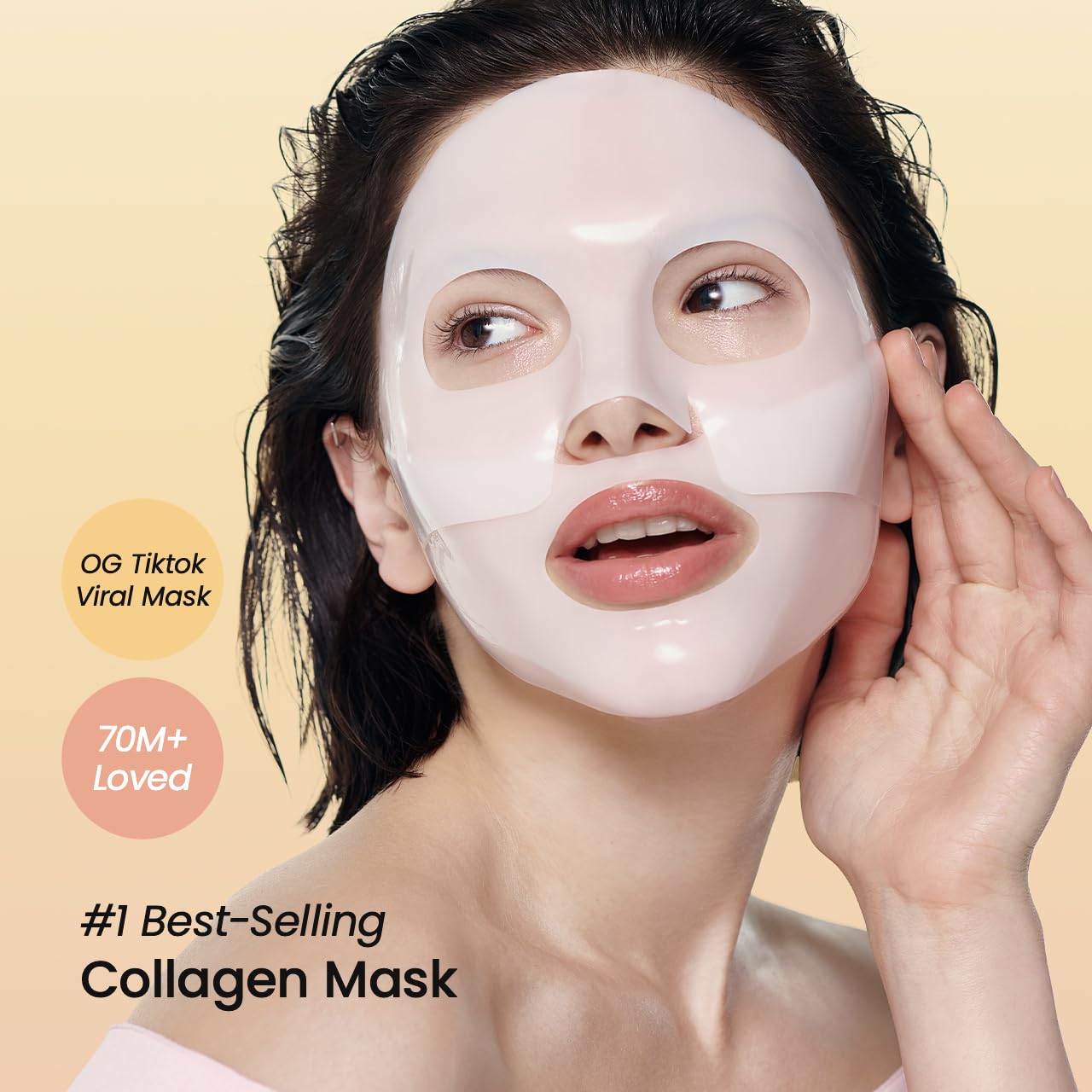 BIODANCE Bio-Collagen Real Deep Mask, Hydrating Overnight Hydrogel Face Mask