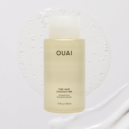 OUAI Fine Shampoo Travel Size - Volumizing Shampoo with Strengthening Keratin, Biotin & Chia Seed Oil for Fine Hair - For Clean, Weightless Body - Paraben, Phthalate & Sulfate Free Hair Care (3 Fl Oz) OUAIBuy Supplements Australia