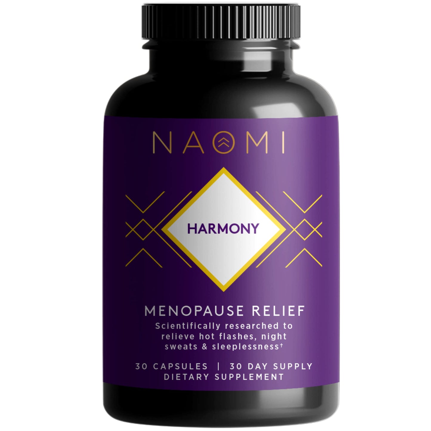 NAOMI Harmony Menopause Relief Supplement – Hormone Balance Support for Hot Flashes – 30 Veggie Capsules NAOMIBuy Supplements Australia
