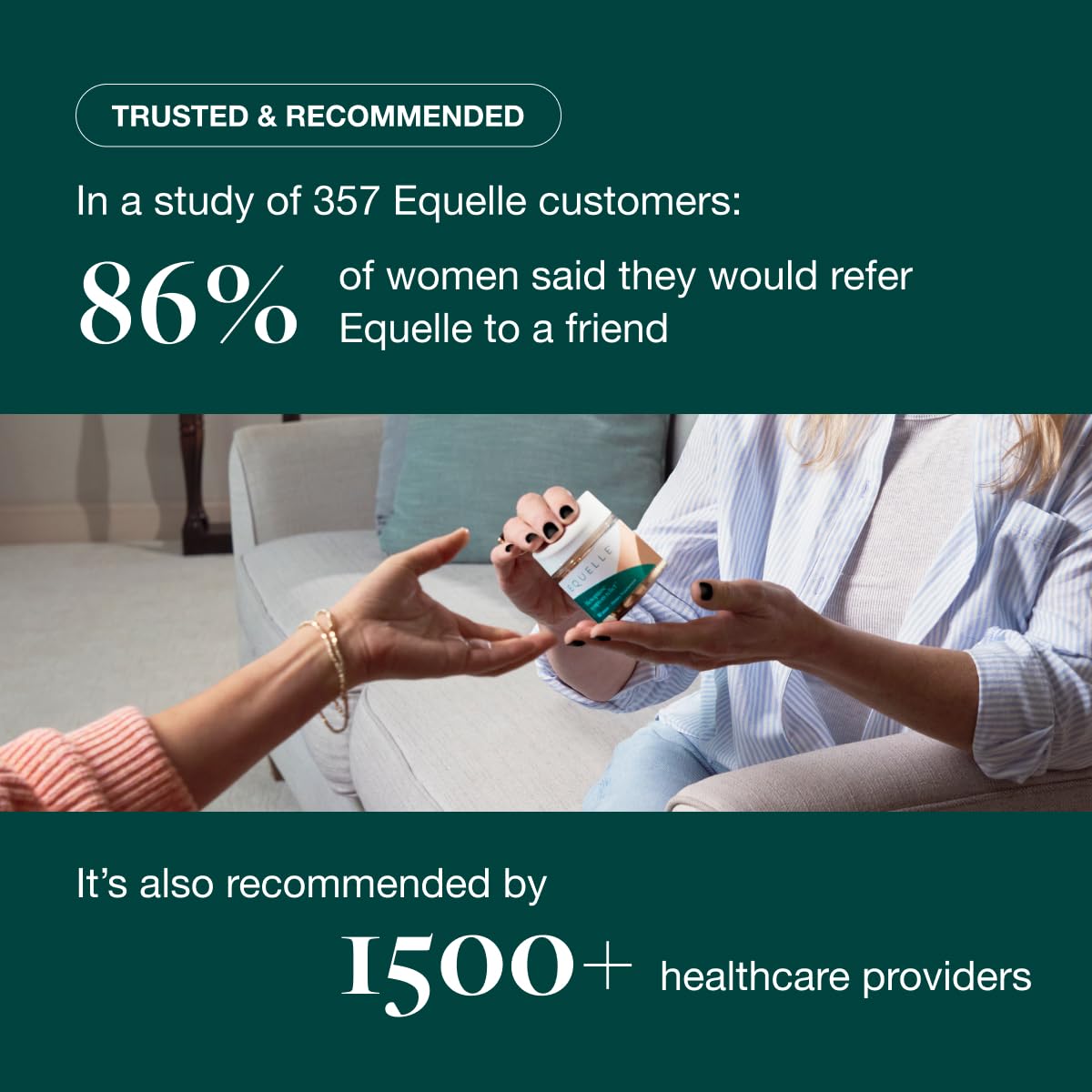 EQUELLE Multi-Symptom Perimenopause & Menopause Relief Relief from Hot Flashes, Muscle Aches & Supports More Sleep. Hormone-Free, Plant-Based S-Equol – 1 Month Supply (60 Tablets) EQUELLEBuy Supplements Australia