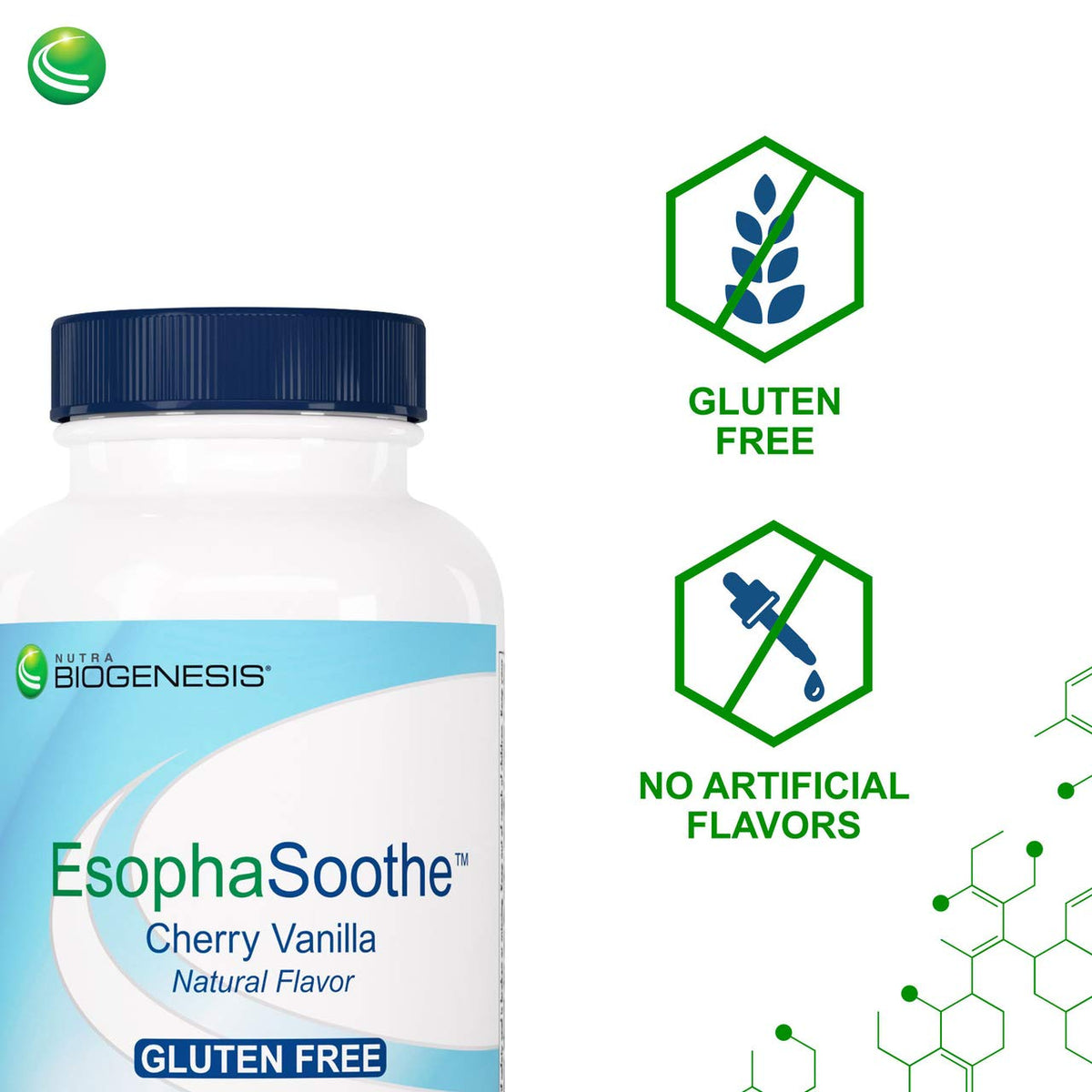 Nutra Biogenesis EsophaSoothe - Chewable Esophogeal Support with Magnesium, Potassium & Calcium for Men & Women - 60 Tablet Chews Nutra BioGenesisBuy Supplements Australia