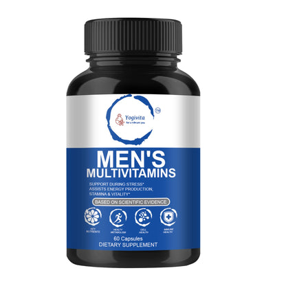 Yogivita Men’s Multivitamin – Complete Wellness, Energy & Immunity Support – Vegan, Gluten-Free, 60 Capsules YogivitaBuy Supplements Australia
