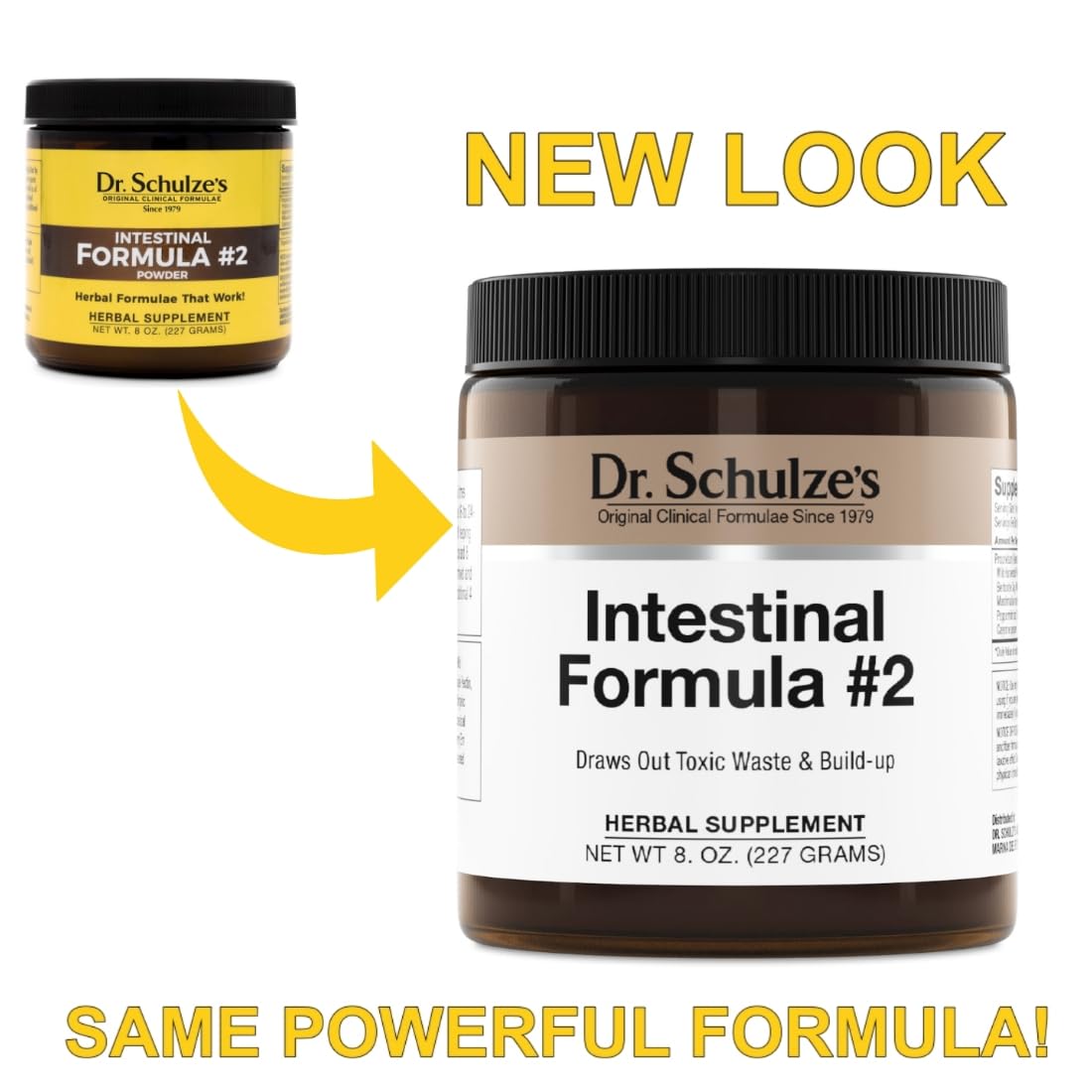 Dr. Schulze's | Intestinal Formula #2 | Herbal Colon Cleanse Formula | 8 Oz. Jar Dr. Schulze'sBuy Supplements Australia