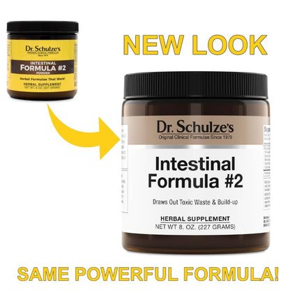 Dr. Schulze's | Intestinal Formula #2 | Herbal Colon Cleanse Formula | 8 Oz. Jar Dr. Schulze'sBuy Supplements Australia