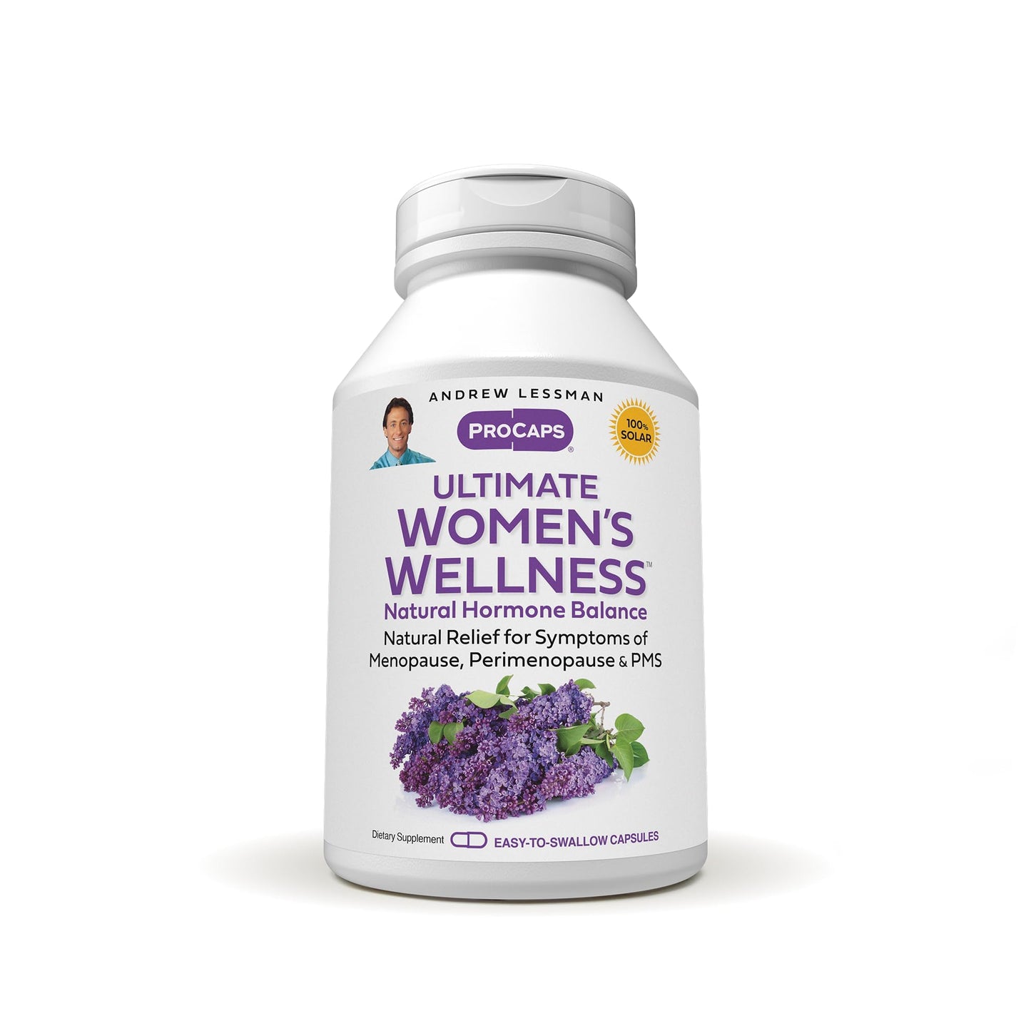 ANDREW LESSMAN Ultimate Women’s Wellness 30 Capsules - Naturally Relieves Menopause Symptoms, PMS, Perimenopause with Soy Isoflavones, EGCG, Cranberry, Indole-3-Carbinol. Easy to Swallow Capsules ANDREW LESSMANBuy Supplements Australia