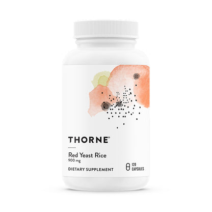 THORNE - Red Yeast Rice (Formerly Choleast-900) - Supports Healthy Cholesterol Levels Already in a Normal Range, Heart Health & Blood Pressure* - Gluten-Free, Dairy-Free - 120 Capsules THORNEBuy Supplements Australia