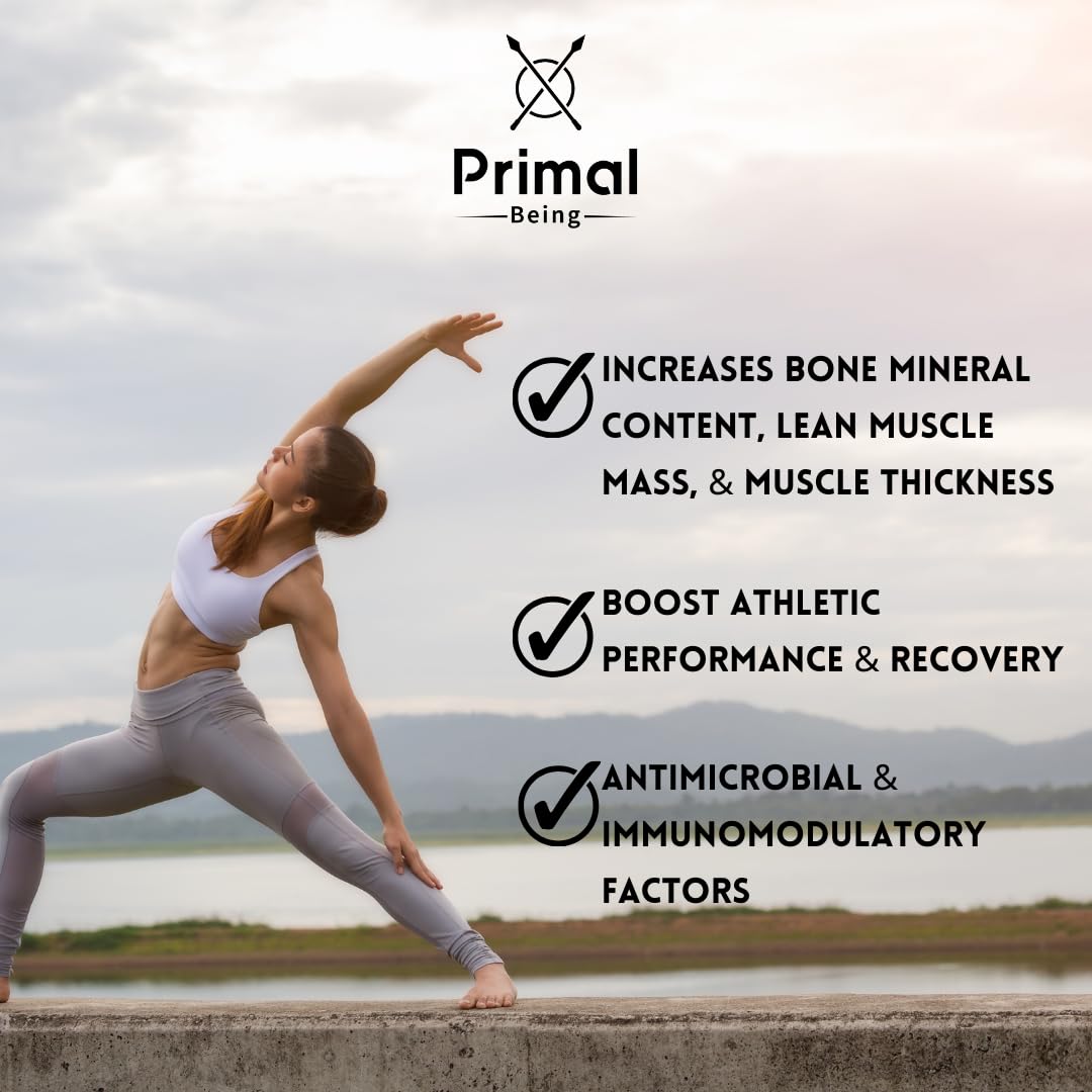 Primal Being Grassfed Beef Colostrum - Supports Immune Function, Gut Health, Hair Primal BeingBuy Supplements Australia