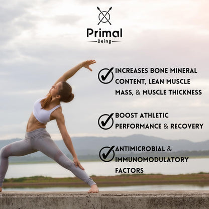 Primal Being Grassfed Beef Colostrum - Supports Immune Function, Gut Health, Hair Primal BeingBuy Supplements Australia