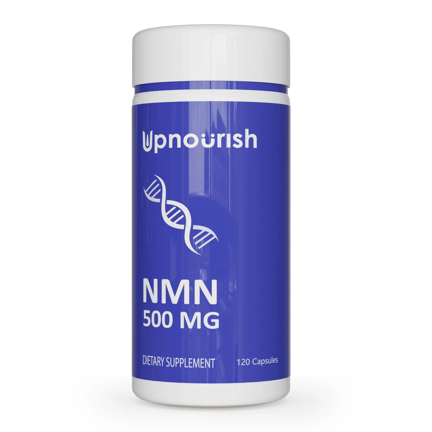 UpNourish NMN 500mg 120 Capsules - Beta Nicotinamide Mononucleotide NAD Supplement - Nicotinamide Riboside Alternative for Women & Men UpNourishBuy Supplements Australia