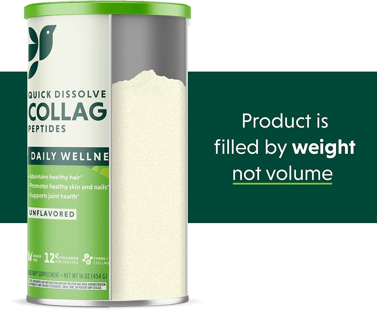 Great Lakes Gelatin Collagen Hydrolysate 454g (UK/EU Compliant can) (3) Great Lakes GelatinBuy Supplements Australia