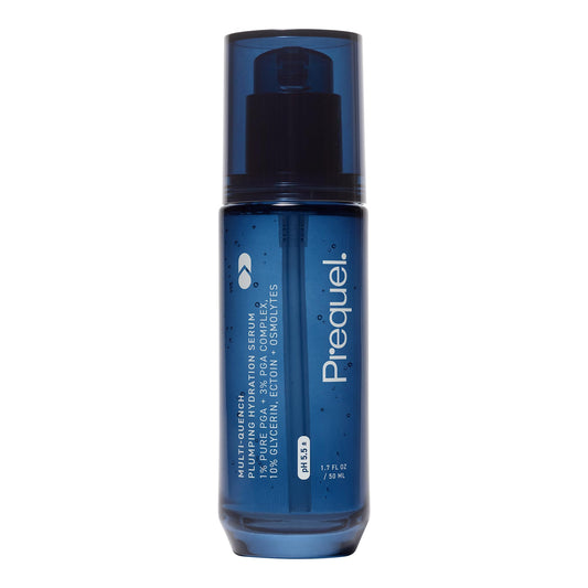 Prequel Skin Multi-Quench Plumping Hydration Serum for Face. Intensive Hydrating Facial Serum for Women with PGA Complex and Moisture-Binders