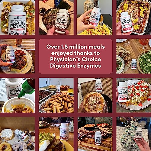 Physician's CHOICE Digestive Enzymes - Multi Enzymes, Organic Prebiotics & Probiotics Physician's CHOICEBuy Supplements Australia