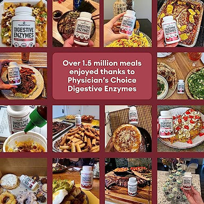 Physician's CHOICE Digestive Enzymes - Multi Enzymes, Organic Prebiotics & Probiotics Physician's CHOICEBuy Supplements Australia