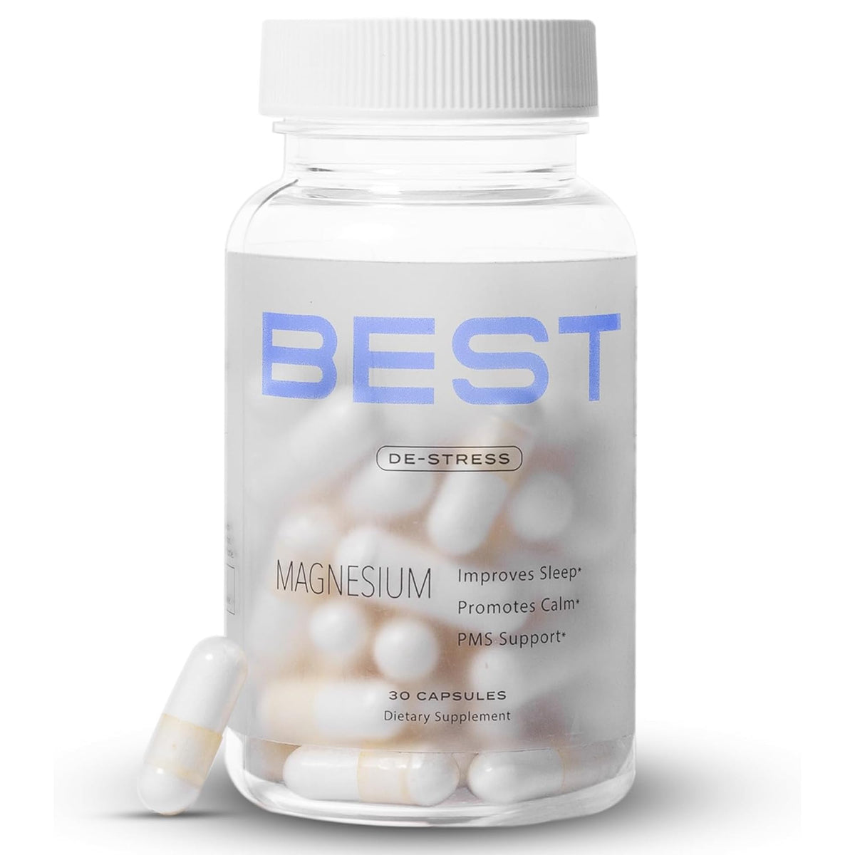 BEST Magnesium Glycinate Supplement for Women - High Absorption, Breakthrough for Sleep, Stress - Menopause Symptoms, Magnesium for Women Over 40 - Gentle on Stomach, Non-GMO, Vegan - 30 Day Supply BEST SupplementsBuy Supplements Australia