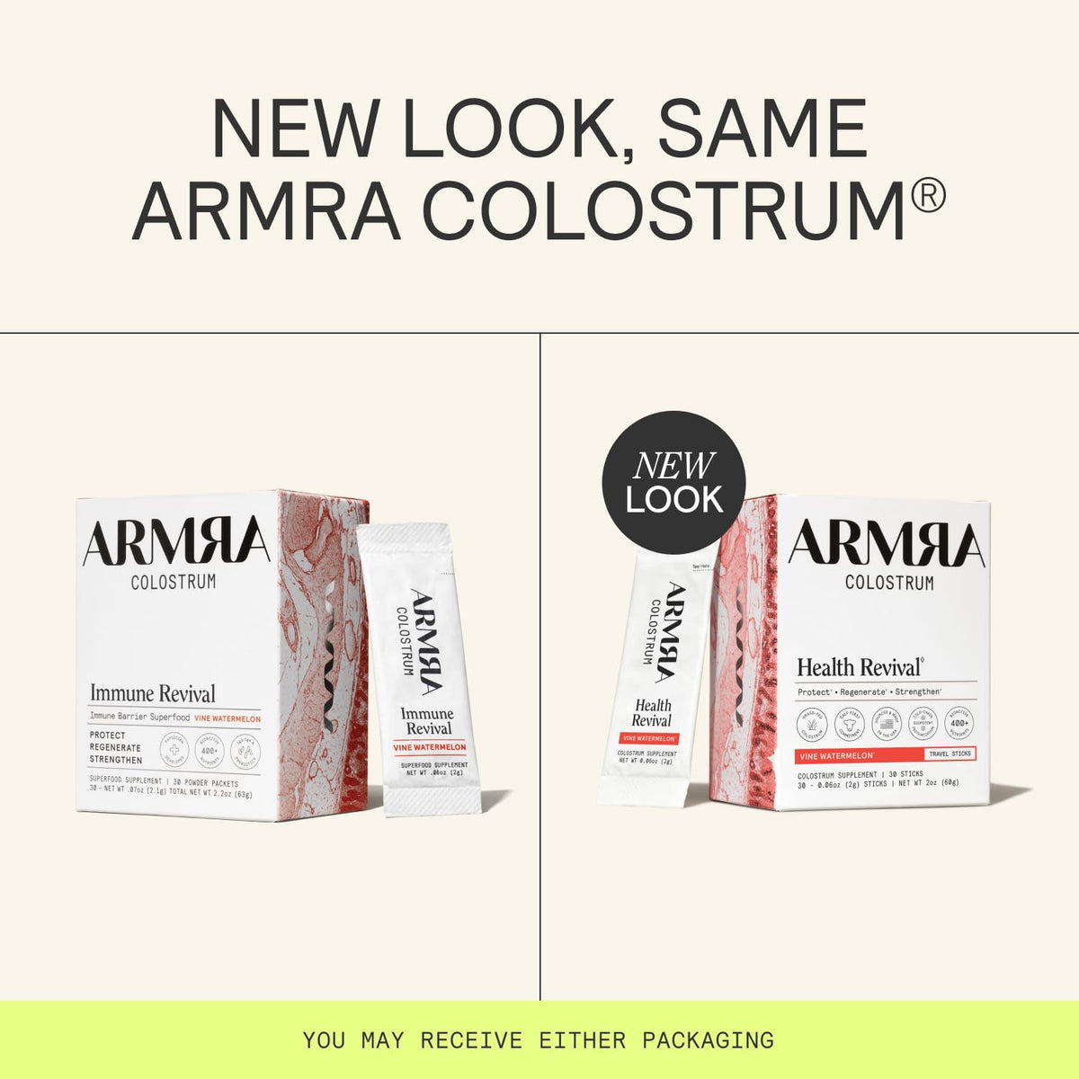 ARMRA Colostrum Powder | Vine Watermelon | Gut Health & Bloating | Skin & Hair | Immunity | Keto, Gluten & Fat-Free | 60 Servings ARMRABuy Supplements Australia