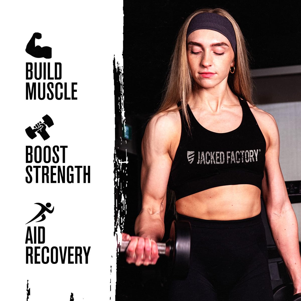 Jacked Factory Creatine HCl Capsules - CON CRET Creatine Pills 750mg - Lean Muscle Growth & Recovery, Boost Strength & Endurance, No Bloating or Cramps - 120 Capsules Jacked FactoryBuy Supplements Australia
