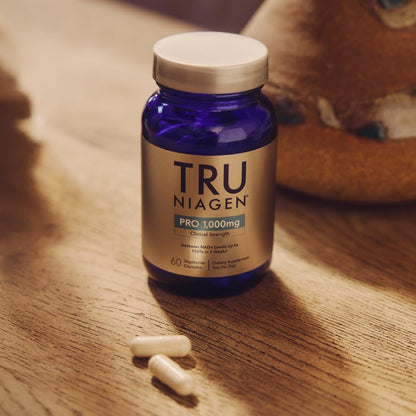 TRU NIAGEN PRO NAD Supplement for Brain Function, Anti Aging, Cell Regeneration | Patented Niagen | Supports Cellular Energy | Nicotinamide Riboside (NR)