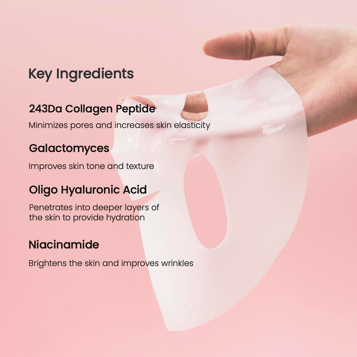 BIODANCE Bio-Collagen Real Deep Mask, Hydrating Overnight Hydrogel Face Mask
