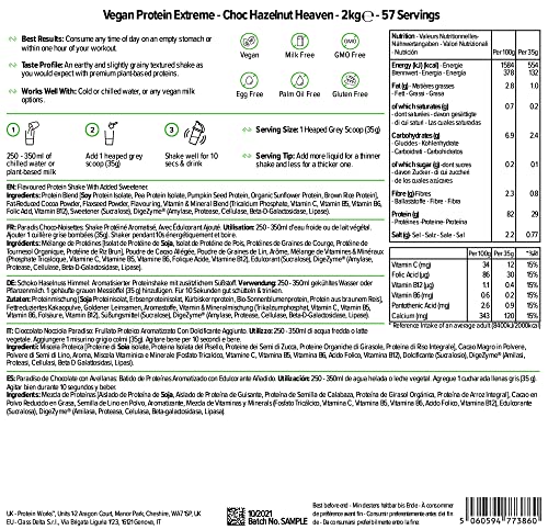 Protein Works - Vegan Protein Extreme | 29g Plant Based Protein | Added Vitamin Blend Protein WorksBuy Supplements Australia