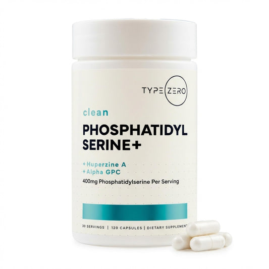 Type Zero Phosphatidylserine 3X Strength Nootropics Brain Support Supplement w/Alpha GPC, Huperzine A & Phosphatidylserine - Clean Focus & Memory Supplement for Brain Pills Type ZeroBuy Supplements Australia