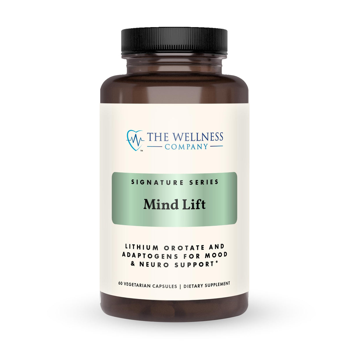 Mind Lift - Mood Boost, Mental Focus, Cognitive Defense - Lithium, GABA, DHA L-Phenylalanine | 60ct (1 Month Supply) The Wellness CompanyBuy Supplements Australia
