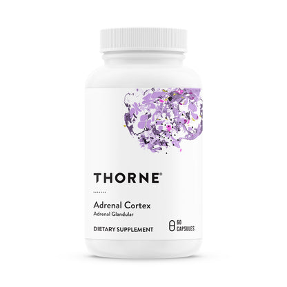 THORNE - Adrenal Cortex - Supplement for Cortisol Management - Support Healthy Adrenal Gland Function, Immune System, Stress Management, Fatigue & Metabolism* - 60 Capsules THORNEBuy Supplements Australia