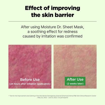 ISOI Moisture Dr. Mask Pack, Hydrating & Soothing Korean Sheet Mask for Face with Tea Tree, Ceramide & Hyaluronic Acid, Nourishing Skin Barrier Care, Korean Skin Care (10EA) ISOI buy supplements Au