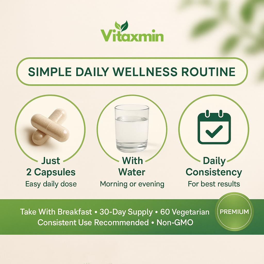 vitaxmin NAD Resveratrol Supplement 200mg with Berberine NAC Collagen - Nicotinamide Riboside NMN NADH CoQ10 Biotin Hyaluronic Acid - Hair Skin Nails Supplement - 60 Capsules vitaxminBuy Supplements Australia