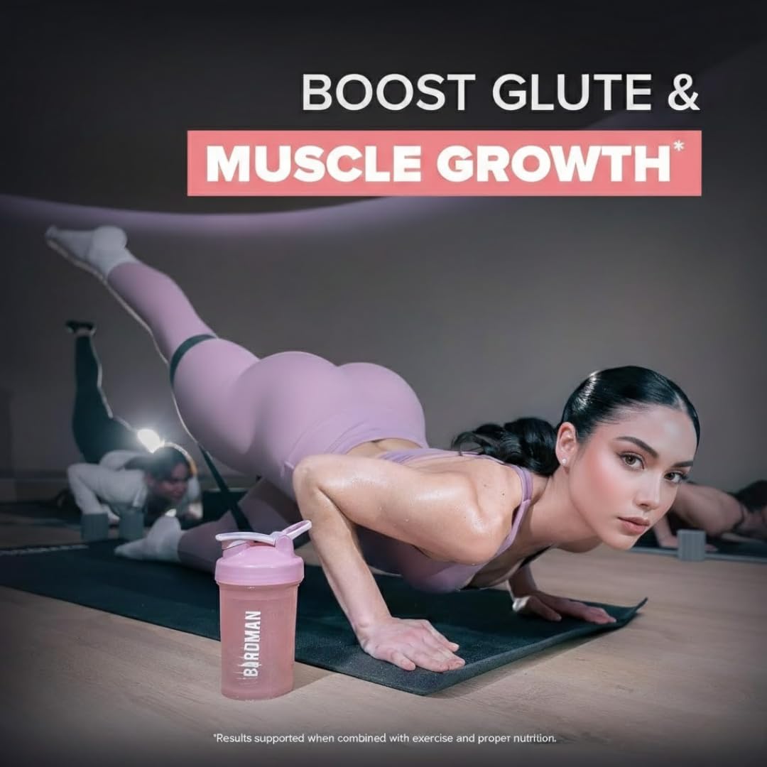 BIRDMAN Creatine for Women | Creatine Monohydrate Powder with Myo & D-Chiro Inositol, Hyaluronic Acid, Zinc, Electrolytes and Vitamins | Sugar Free, Pink Lemonade | 30 Servings BIRDMANBuy Supplements Australia