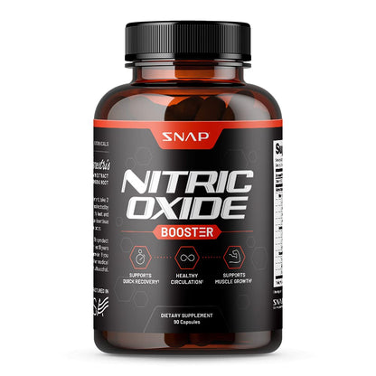 Snap Supplements Nitric Oxide Booster, Nitric Oxide Supplement for Blood Circulation 