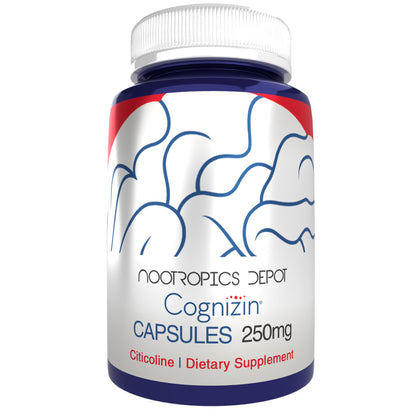 Nootropics Depot Cognizin Citicoline Capsules | 60 Count | Choline Supplement | Brain Health Supplement | Regulates Memory and Cognitive Function | Supports Attention, Focus and Recall Nootropics DepotBuy Supplements Australia