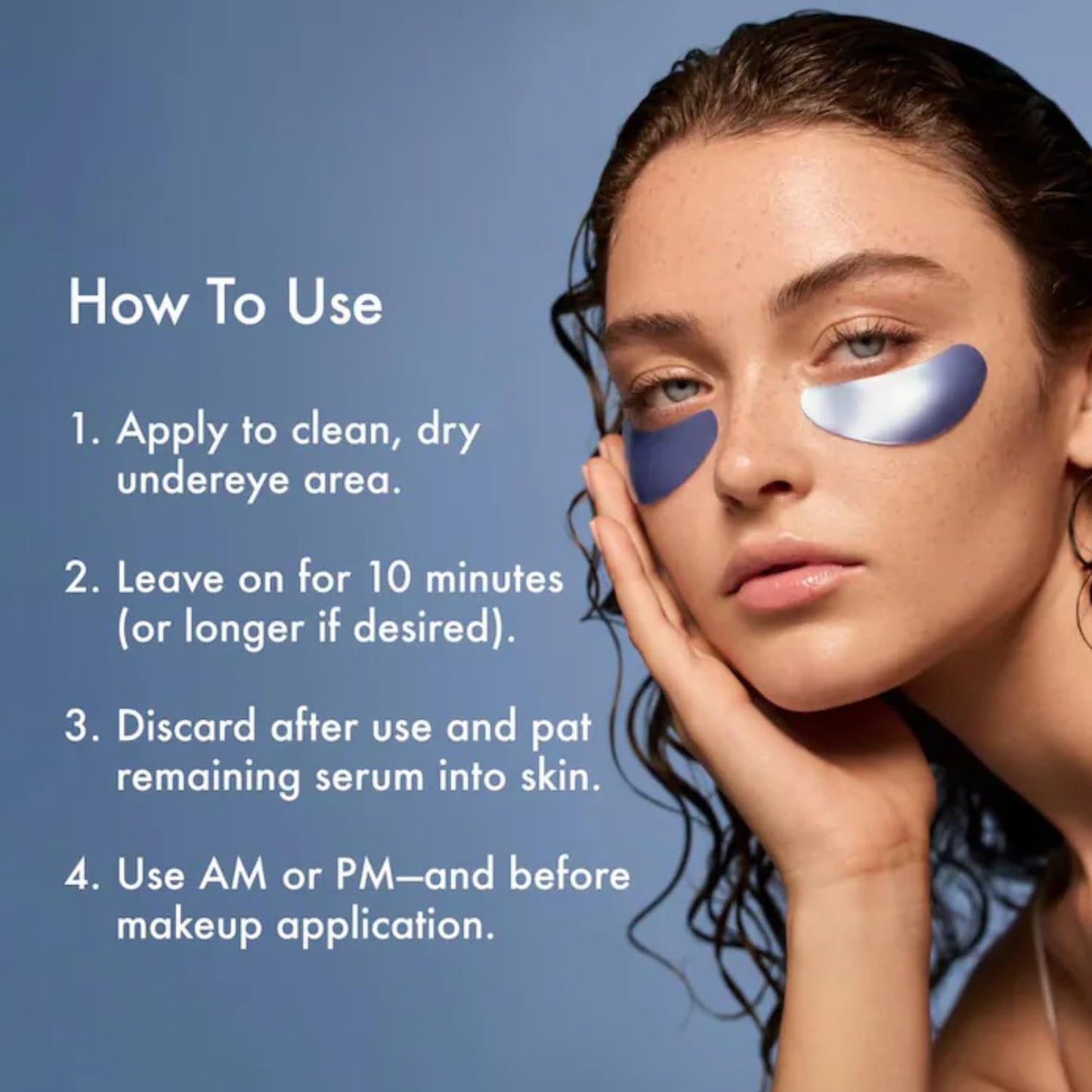 Summer Fridays Jet Lag Under Eye Patches - Hydrating & Depuffing Hydrogel Eye Masks