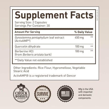 ROUNDHOUSE PROVISION Three Hit Combo by Chuck Norris – Fat Burner, Energy Booster & Wellness Support – 30-Day Supply (60 Capsules) ROUNDHOUSE PROVISIONBuy Supplements Australia