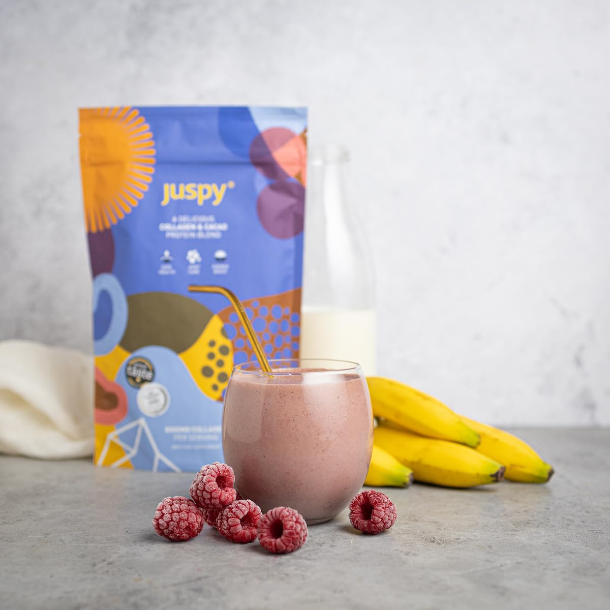 Juspy Premium Marine Collagen Powder + High Protein Cacao Superfood Blend JuspyBuy Supplements Australia