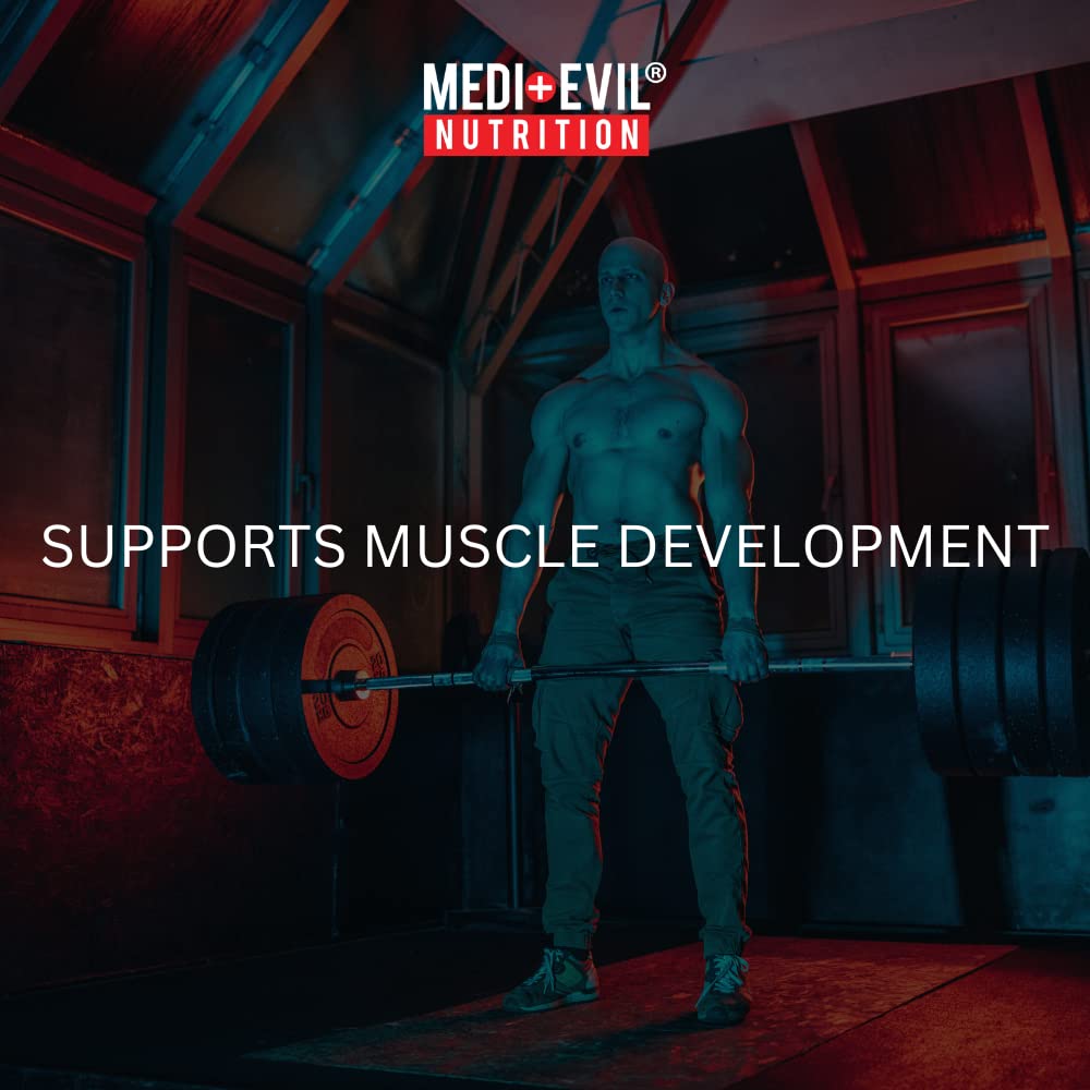 Medi-Evil Nutrition Whey Dynamic Protein, White Chocolate Flavour, 600g, 20 Servings Medi-EvilBuy Supplements Australia