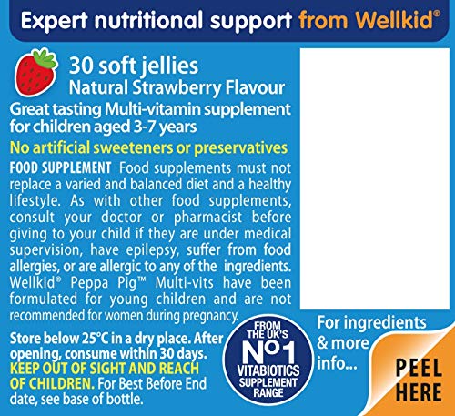 Wellkid Peppa Pig Chewable Gummy Vitamins by Vitabiotics - UK's No. 1 Vitamin Company WellkidBuy Supplements Australia