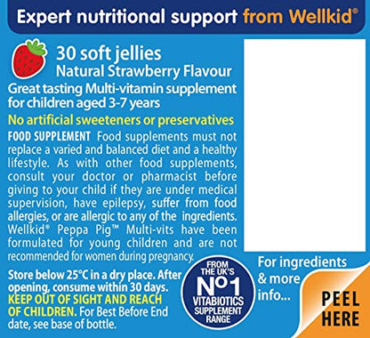 Wellkid Peppa Pig Chewable Gummy Vitamins by Vitabiotics - UK's No. 1 Vitamin Company WellkidBuy Supplements Australia