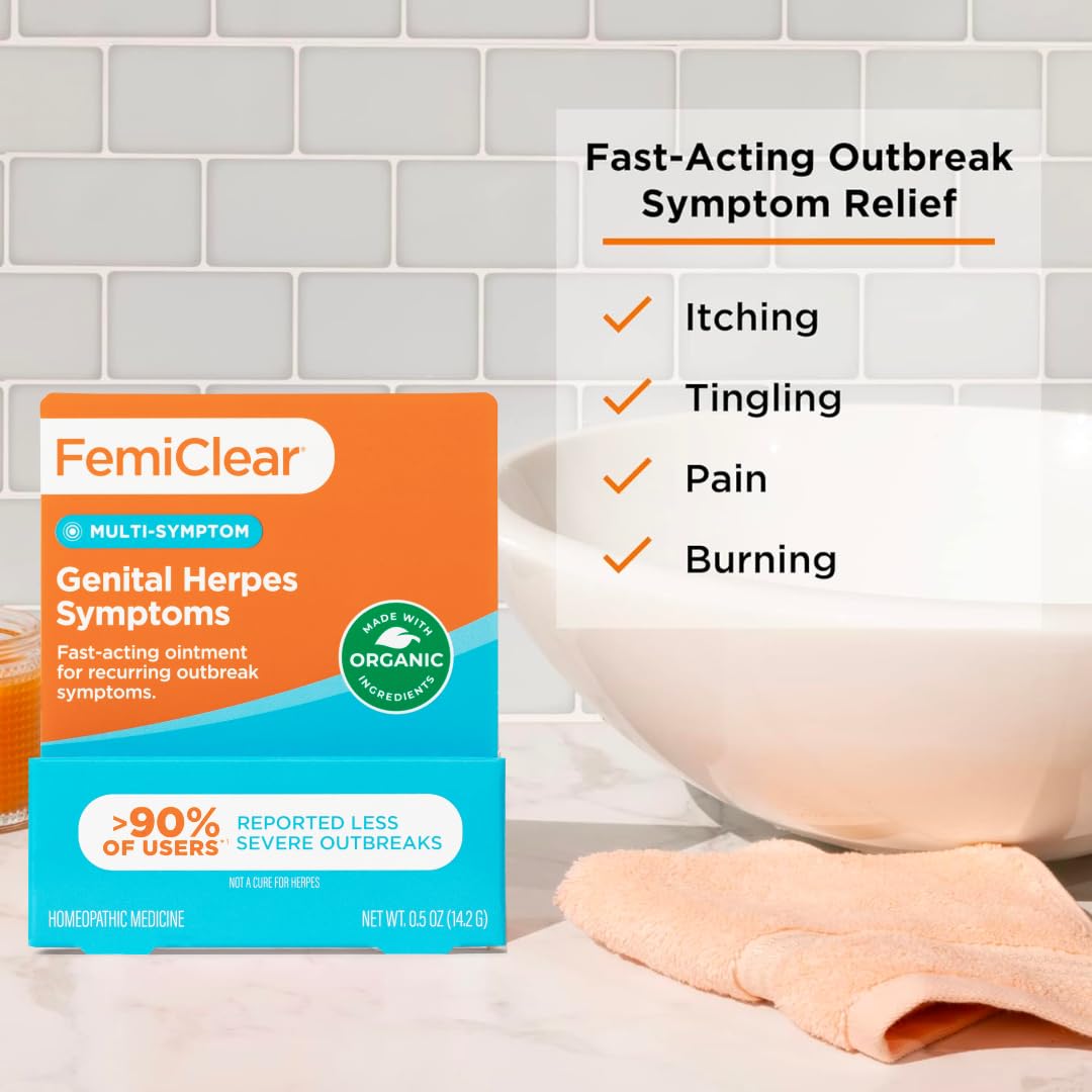 FemiClear for Genital Herpes Symptoms, Multi-Symptom - Effective Intimate Relief FemiClearBuy Supplements Australia
