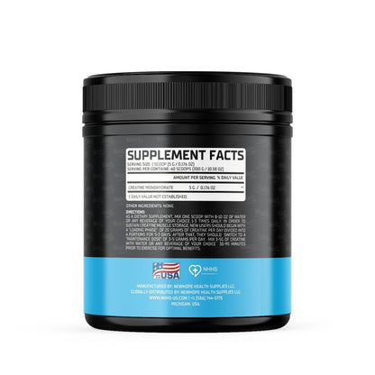 NHHS Micronized Creatine Monohydrate – Supports Strength & Muscle Performance | Ultra-Pure, Unflavored, 60 Servings, 300 Grams – Made in USA, Gluten-Free, Non-GMO NHHSBuy Supplements Australia
