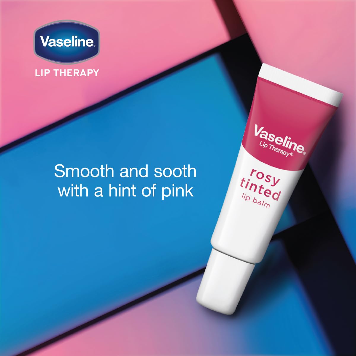 Vaseline Lip Therapy Rosy Lips Moisturizing Lip Balm - Twin Pack (2-Pack)