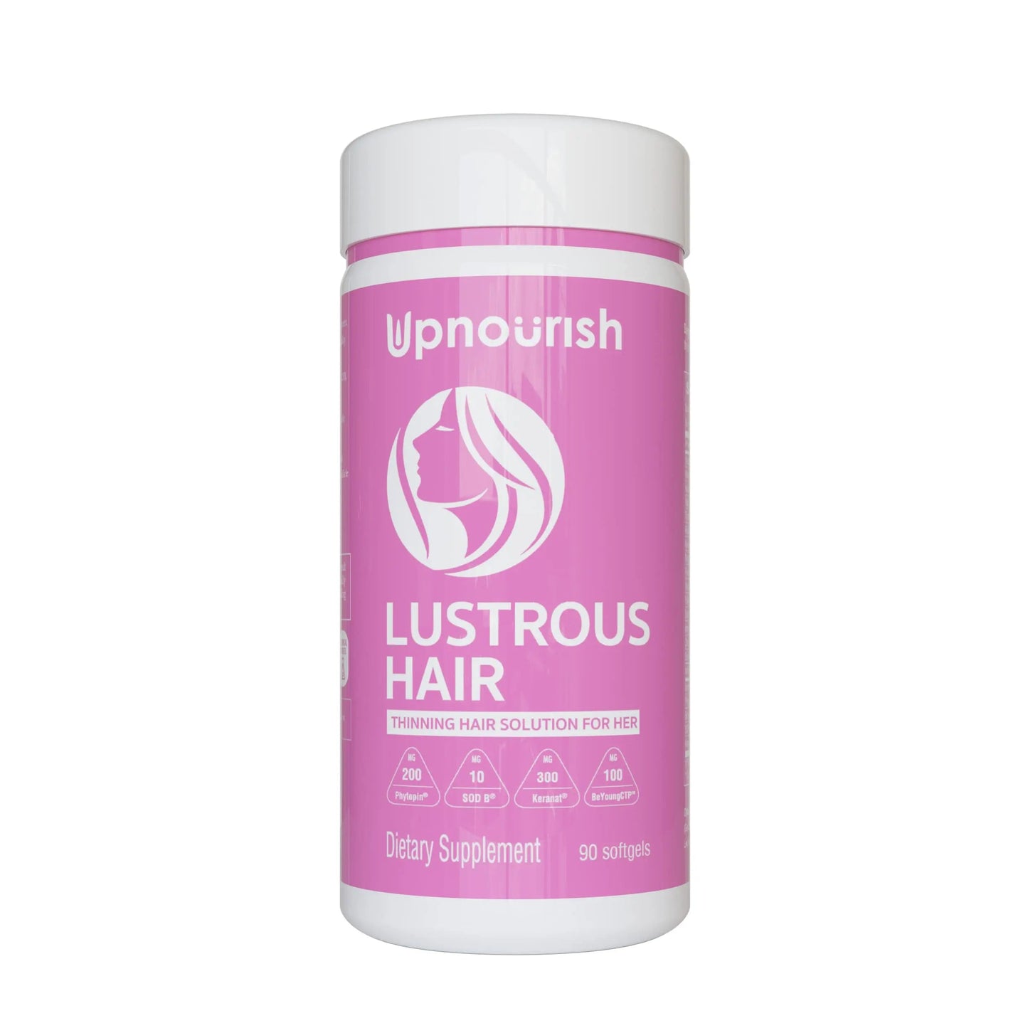 UpNourish Hair Growth Vitamins for Women - Proven Hair Supplement with KERANAT, DHT Blocker PHYTOPIN, Biotin 5000 mcg & SOD, Hair Vitamins for Faster Hair Growth, Hair Loss & Thinning Hair - 90 ct UpNourish buy supplements Au
