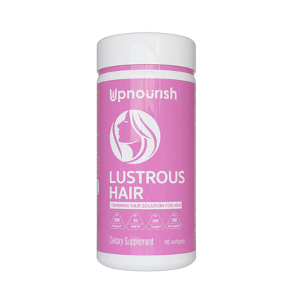 UpNourish Hair Growth Vitamins for Women - Proven Hair Supplement with KERANAT, DHT Blocker PHYTOPIN, Biotin 5000 mcg & SOD, Hair Vitamins for Faster Hair Growth, Hair Loss & Thinning Hair - 90 ct UpNourish buy supplements Au