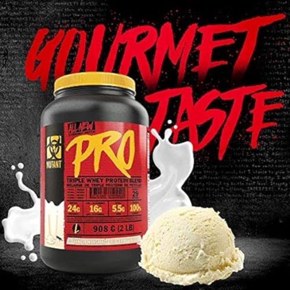 Mutant Pro – Triple Whey Protein Supplement – Time-Released for Enhanced Amino Acid Absorption MutantBuy Supplements Australia